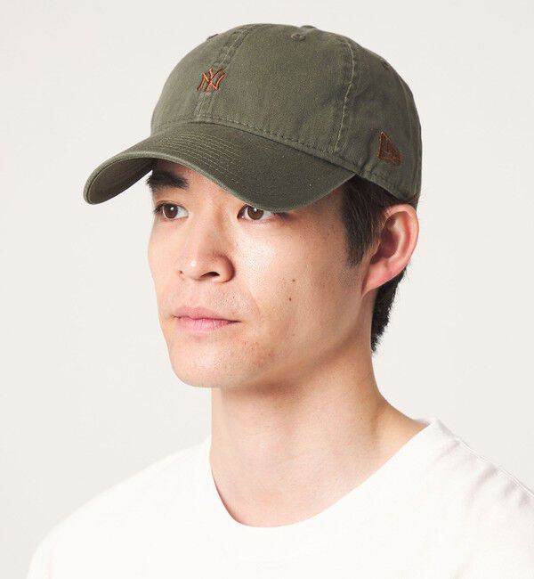 UNITED ARROWS green label relaxing「【別注】＜NEW ERA＞GLR ミニ NY 9TWENTY キャップ」|キャップ・キャスケット|OLIVE