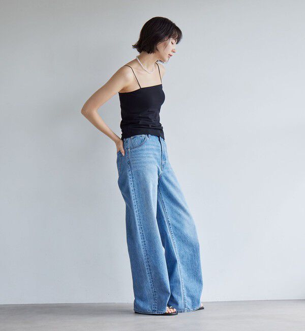 UNITED ARROWS green label relaxing「ベアトップキャミソール / カップインナー」|キャミソール|