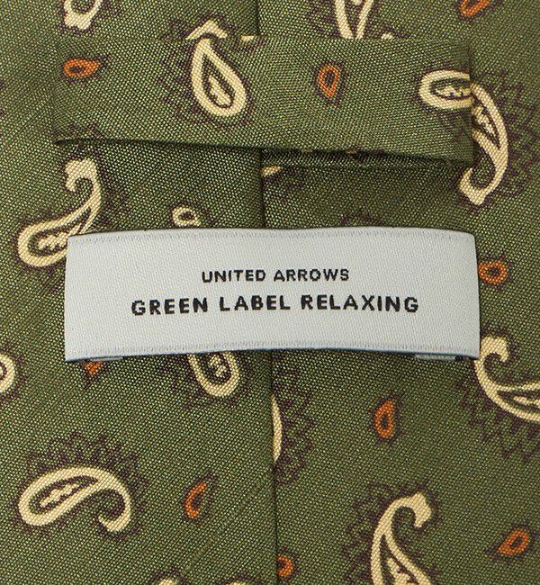 UNITED ARROWS green label relaxing「GLR 8.0cm ペイズリー1 ITALY ネクタイ」|ネクタイ・蝶ネクタイ|
