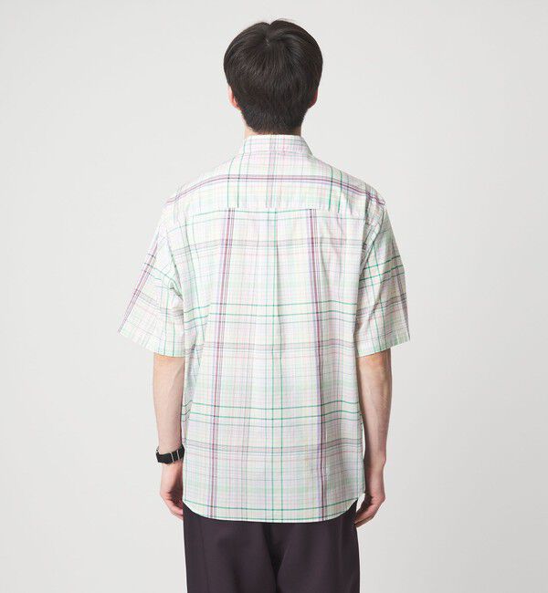 UNITED ARROWS green label relaxing「トーマスメイソン ジャストルーズ チェック柄 半袖 シャツ」|シャツ・ブラウス|