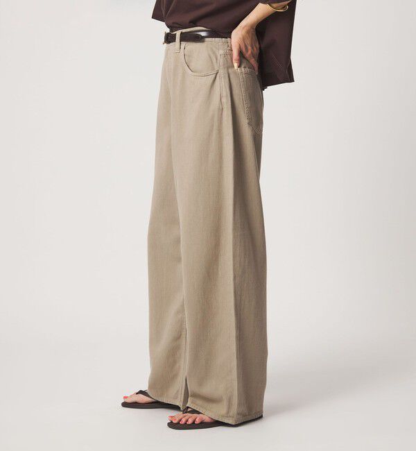 UNITED ARROWS green label relaxing「【別注】＜HEALTHY DENIM＞カーブ デニム  パンツ ベージュ」|デニム|