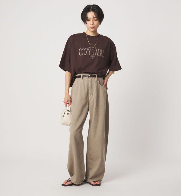 UNITED ARROWS green label relaxing「【別注】＜HEALTHY DENIM＞カーブ デニム  パンツ ベージュ」|デニム|