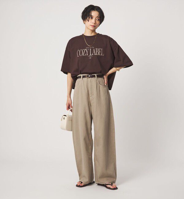 UNITED ARROWS green label relaxing「【別注】＜HEALTHY DENIM＞カーブ デニム  パンツ ベージュ」|デニム|