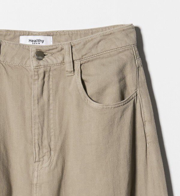 UNITED ARROWS green label relaxing「【別注】＜HEALTHY DENIM＞カーブ デニム  パンツ ベージュ」|デニム|