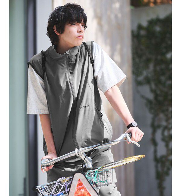 UNITED ARROWS green label relaxing「【別注】＜Marmot＞A2 ウィンド シェル ベスト -4WAYストレッチ・はっ水-」|ベスト・ジレ|