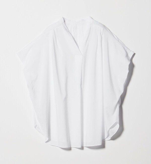 UNITED ARROWS green label relaxing「［size SHORTあり］ショルダー タック スキッパー ブラウス」|シャツ・ブラウス|