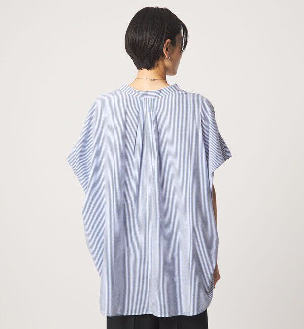 UNITED ARROWS green label relaxing「［size SHORTあり］ショルダー タック スキッパー ブラウス」|シャツ・ブラウス|
