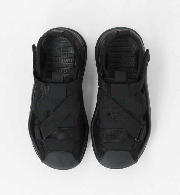 UNITED ARROWS green label relaxing「ベルクロ スポーツ サンダル / キッズ 17cm-23cm」|スニーカー|BLACK