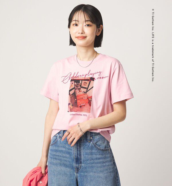 UNITED ARROWS green label relaxing「【別注】＜GOOD ROCK SPEED＞LIFE ショート スリーブ Tシャツ」|Tシャツ・カットソー|