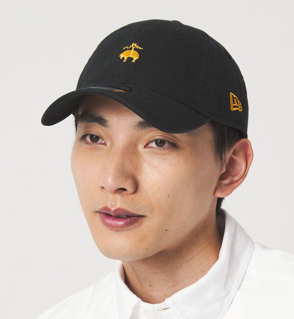 UNITED ARROWS green label relaxing「＜Brooks Brothers＞New Era 9FORTY EX キャップ」|キャップ・キャスケット|BLACK