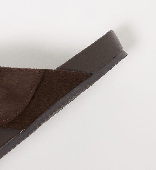 UNITED ARROWS green label relaxing「ビッグバックル フラットサンダル」|サンダル|