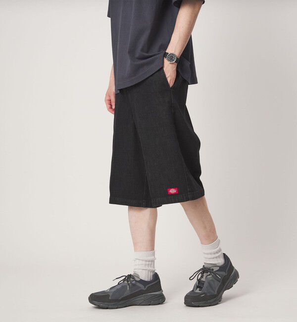 UNITED ARROWS green label relaxing「＜Dickies＞デニム イージー ショーツ ショートパンツ」|その他|BLACK