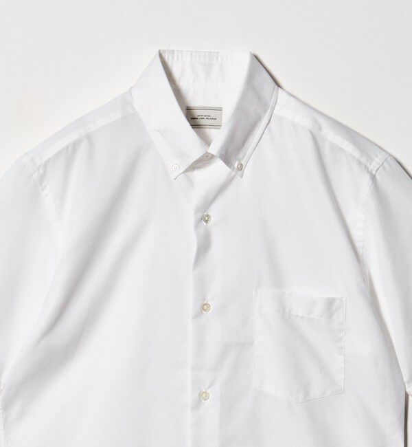 UNITED ARROWS green label relaxing「エブリット TC パナマ スタンダード ボタンダウン ショートスリーブ シャツ -イージーアイロン・通気性-」|シャツ・ブラウス|