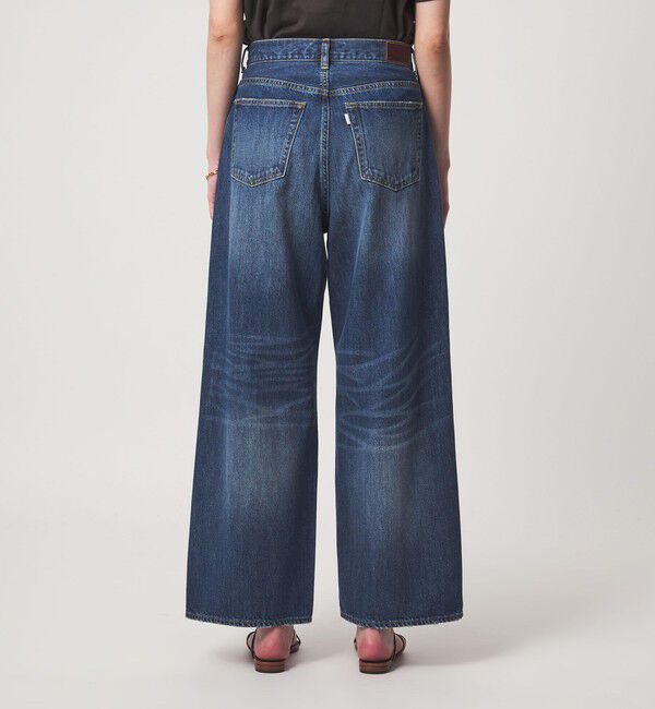 UNITED ARROWS green label relaxing「［size SHORT/TALLあり］ワイド デニム パンツ」|デニム|