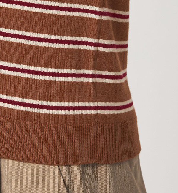 UNITED ARROWS green label relaxing「＜To b. by agnes b.コラボ＞マルチボーダー ニット カーディガン」|カーディガン|