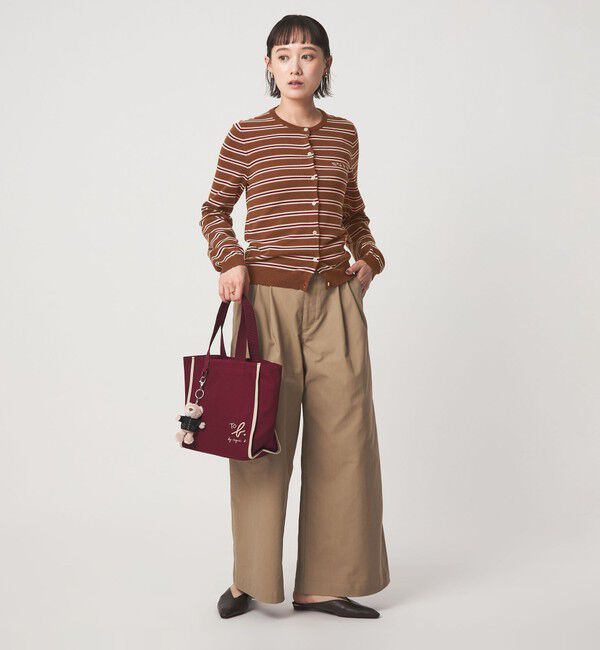 UNITED ARROWS green label relaxing「＜To b. by agnes b.コラボ＞マルチボーダー ニット カーディガン」|カーディガン|
