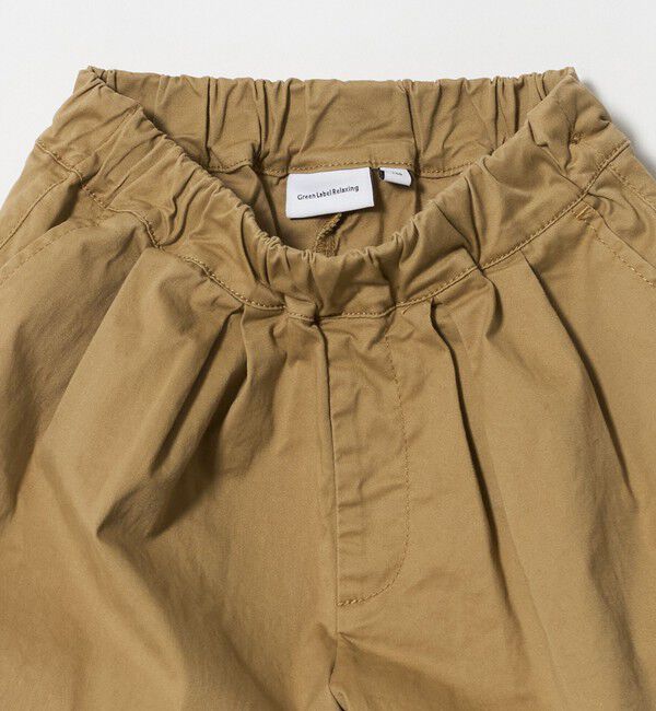 UNITED ARROWS green label relaxing「ライト ツイル ツータック パンツ / キッズ 100cm-130cm」|チノ|