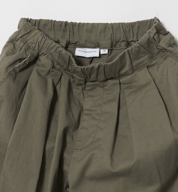 UNITED ARROWS green label relaxing「ライト ツイル ツータック パンツ / キッズ 100cm-130cm」|チノ|
