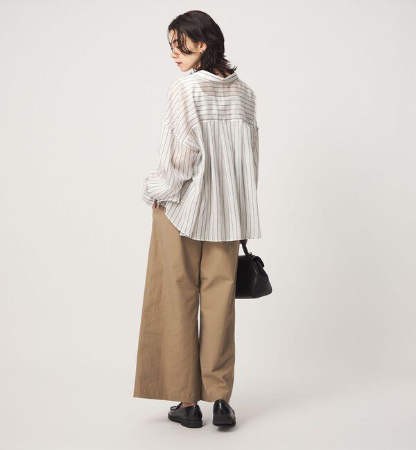 UNITED ARROWS green label relaxing「【結論シリーズ】ミルフィーユタックシャツ」|シャツ・ブラウス|