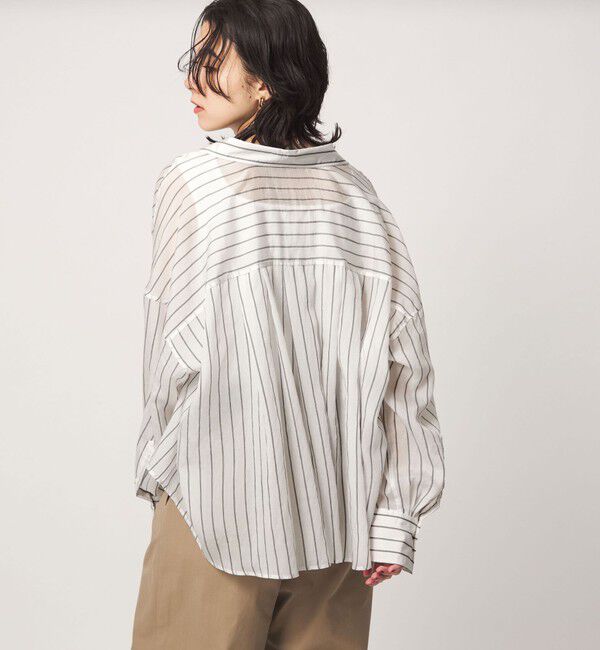 UNITED ARROWS green label relaxing「【結論シリーズ】ミルフィーユタックシャツ」|シャツ・ブラウス|