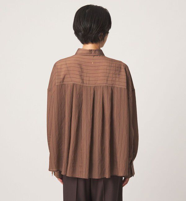 UNITED ARROWS green label relaxing「【結論シリーズ】ミルフィーユタックシャツ」|シャツ・ブラウス|
