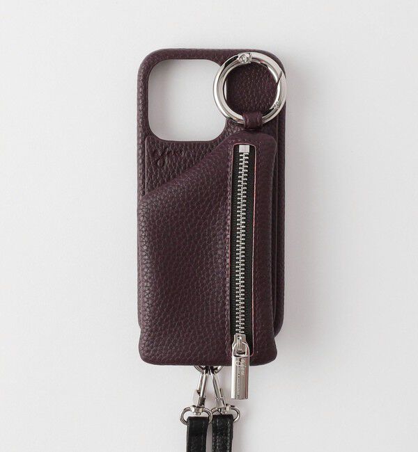 BEAUTY&YOUTH UNITED ARROWS「＜ajew＞CADENAS ストラップ iPhone15Proケース」|モバイルケース|DK.BROWN