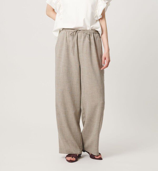 BEAUTY&YOUTH UNITED ARROWS「リネンライク ライトイージーパンツ ウォッシャブル 防シワ」|その他|その他3