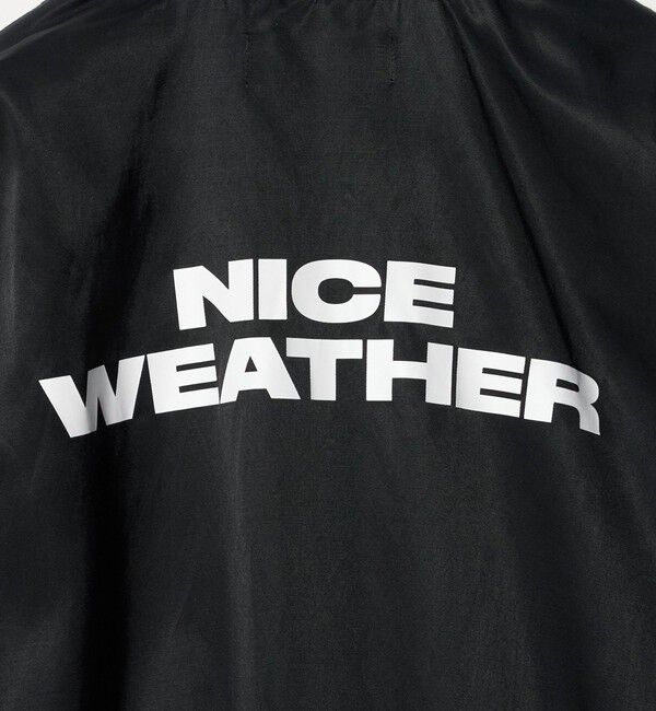 NICE WEATHER「＜NICE WEATHER＞サテン ブルゾン」|ブルゾン・スタジャン|
