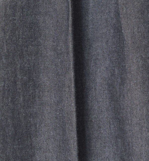 STEVEN ALAN「＜Steven Alan＞ デニムシャンブレー イン ツープリーツ ドレス トラウザーズ」|スラックス|