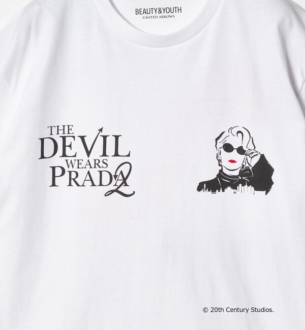 BEAUTY&YOUTH UNITED ARROWS「【別注】＜プラダを着た悪魔2＞ MILANDA / プリント Tシャツ」|Tシャツ・カットソー|
