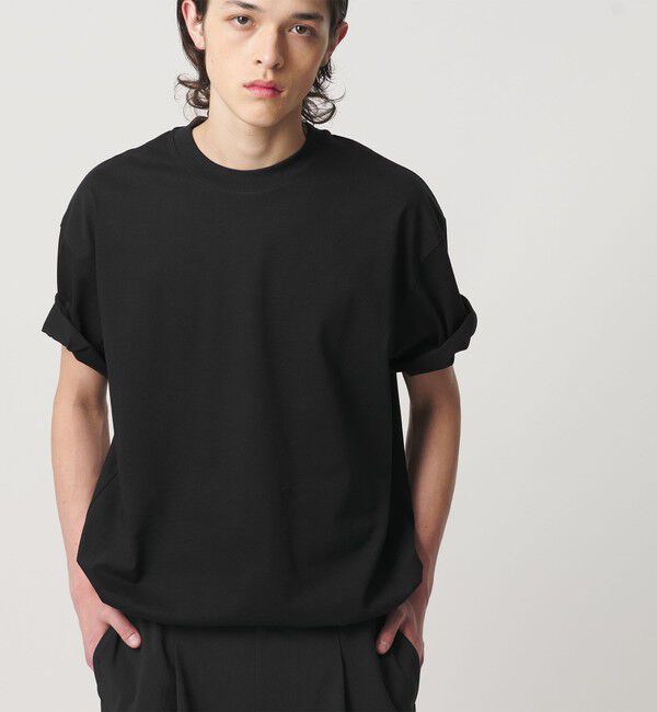MONKEY TIME「RENU シリーズ  ジャージー コード クルー」|Tシャツ・カットソー|