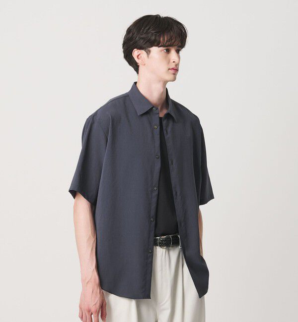 BEAUTY&YOUTH UNITED ARROWS「ライト ウェーブ トリクシオン レギュラー シャツ GRANDE TAPERD型」|シャツ・ブラウス|