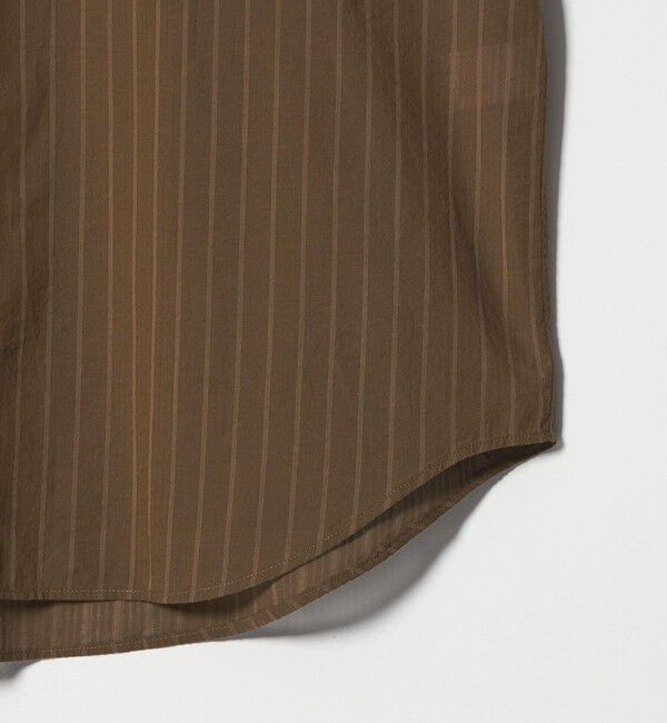 STEVEN ALAN「＜Steven Alan＞ AKIHA ストライプ レギュラーカラー ショートスリーブ シャツ」|シャツ・ブラウス|