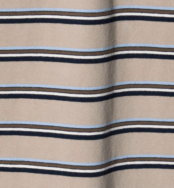 NICE WEATHER「＜NICE WEATHER＞ボーダー ショートスリーブ Tシャツ」|Tシャツ・カットソー|