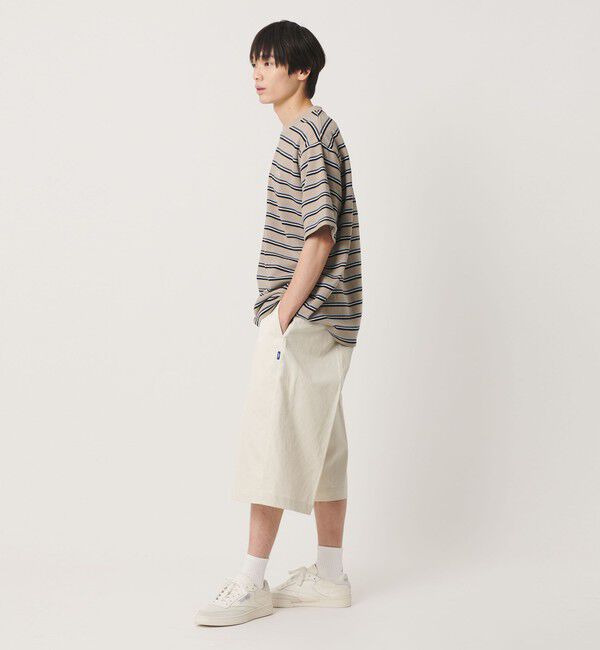 NICE WEATHER「＜NICE WEATHER＞ボーダー ショートスリーブ Tシャツ」|Tシャツ・カットソー|