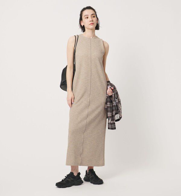 BEAUTY&YOUTH UNITED ARROWS「ポリエステル アメリカンスリーブ ワンピース」|ワンピース|