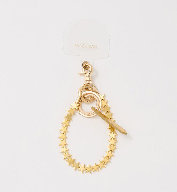 BEAUTY&YOUTH UNITED ARROWS「【WEB限定】＜Hashibami＞メタリック スター ストラップ」|その他|