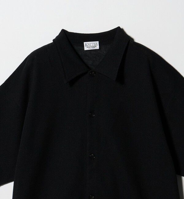 BEAUTY&YOUTH UNITED ARROWS「KNITEE リネンブレンド ミラノ シャツ ウォッシャブル」|カーディガン|