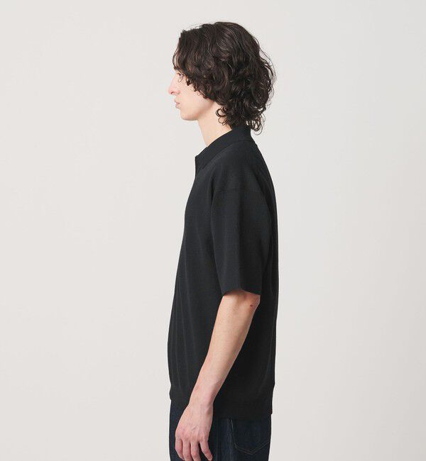 BEAUTY&YOUTH UNITED ARROWS「KNITEE リネンブレンド ミラノ スキッパー ニット Tシャツ ウォッシャブル」|ニット・セーター|
