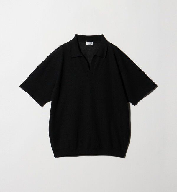 BEAUTY&YOUTH UNITED ARROWS「KNITEE リネンブレンド ミラノ スキッパー ニット Tシャツ ウォッシャブル」|ニット・セーター|