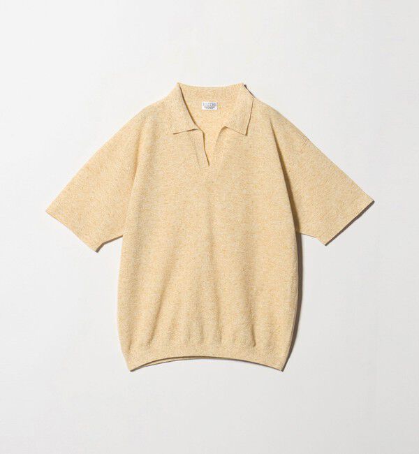 BEAUTY&YOUTH UNITED ARROWS「KNITEE リネンブレンド ミラノ スキッパー ニット Tシャツ ウォッシャブル」|ニット・セーター|