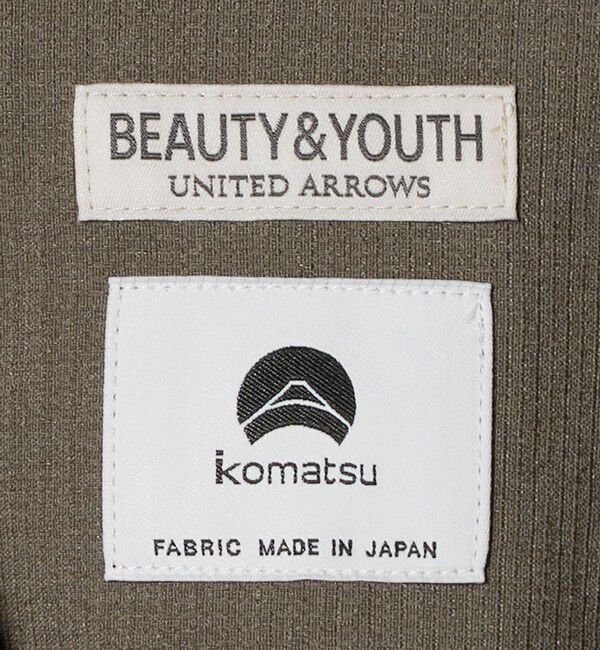 BEAUTY&YOUTH UNITED ARROWS「KOMATSU PACK トロピカル オープンカラー シャツ GRANDE型 ストレッチ 吸水速乾 UVカット セットアップ対応」|シャツ・ブラウス|