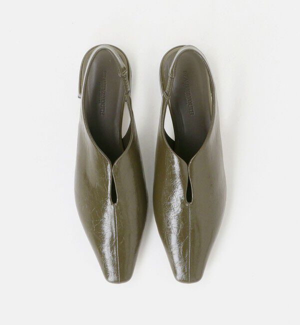 BEAUTY&YOUTH UNITED ARROWS「Vカット バックストラップ パンプス」|パンプス|