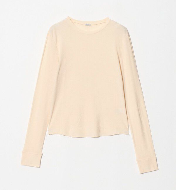 STEVEN ALAN「＜Steven Alan＞コットン ロングスリーブ Tシャツ」|Tシャツ・カットソー|OFF WHITE