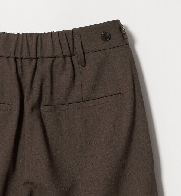 BEAUTY&YOUTH UNITED ARROWS「ポリエステルブレンド ２タック タブワイドパンツ ウォッシャブル 防シワ」|その他|