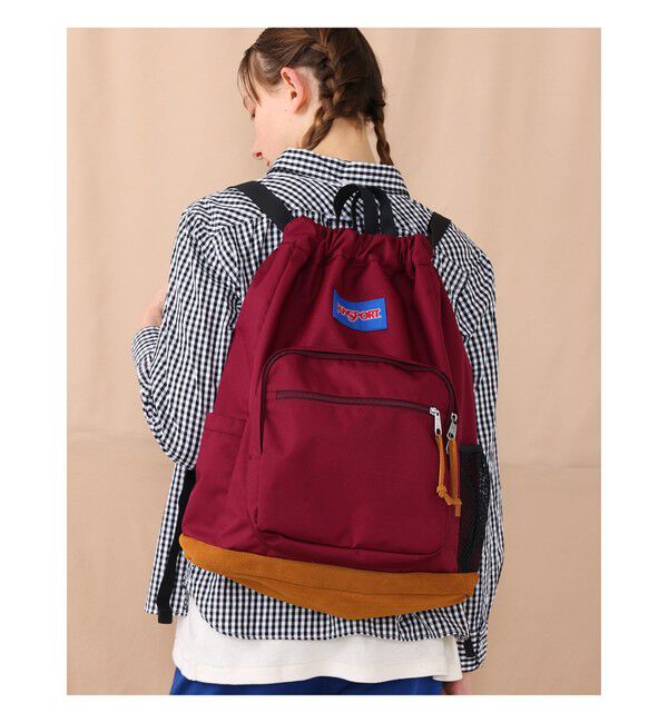 BEAMSBOY「JANSPORT &times; BEAMS / 別注 Pack & Go」|トートバッグ|RussetRed
