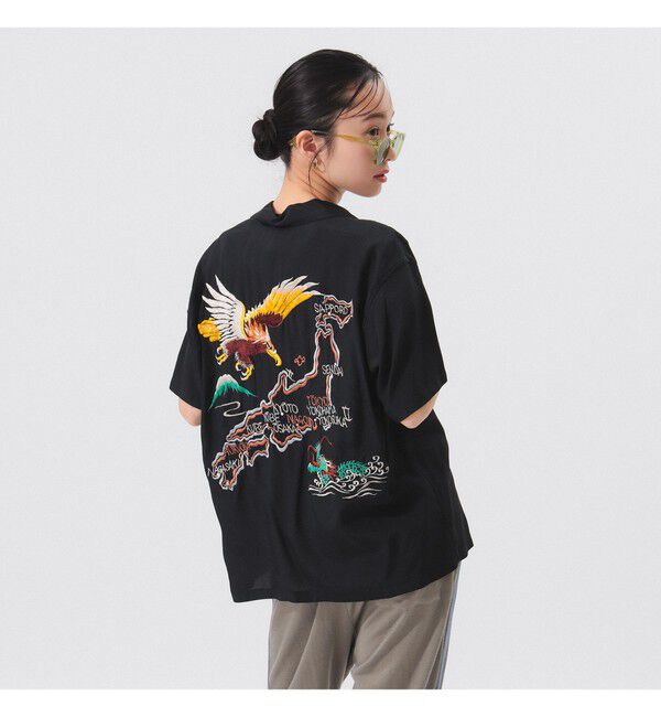 BEAMSBOY「【別注】テーラー東洋 / SUKA SHIRT」|シャツ・ブラウス|BLACK