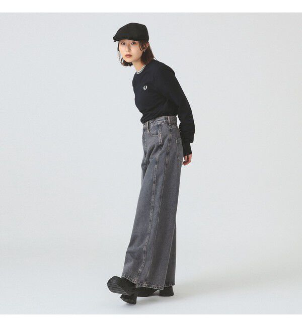 Ray BEAMS 「FRED PERRY / ツイン ティップド ロングスリーブ  Tシャツ」|Tシャツ・カットソー|