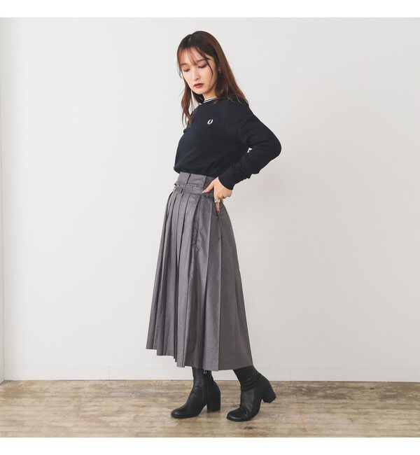 Ray BEAMS 「FRED PERRY / ツイン ティップド ロングスリーブ  Tシャツ」|Tシャツ・カットソー|