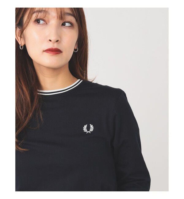 Ray BEAMS 「FRED PERRY / ツイン ティップド ロングスリーブ  Tシャツ」|Tシャツ・カットソー|